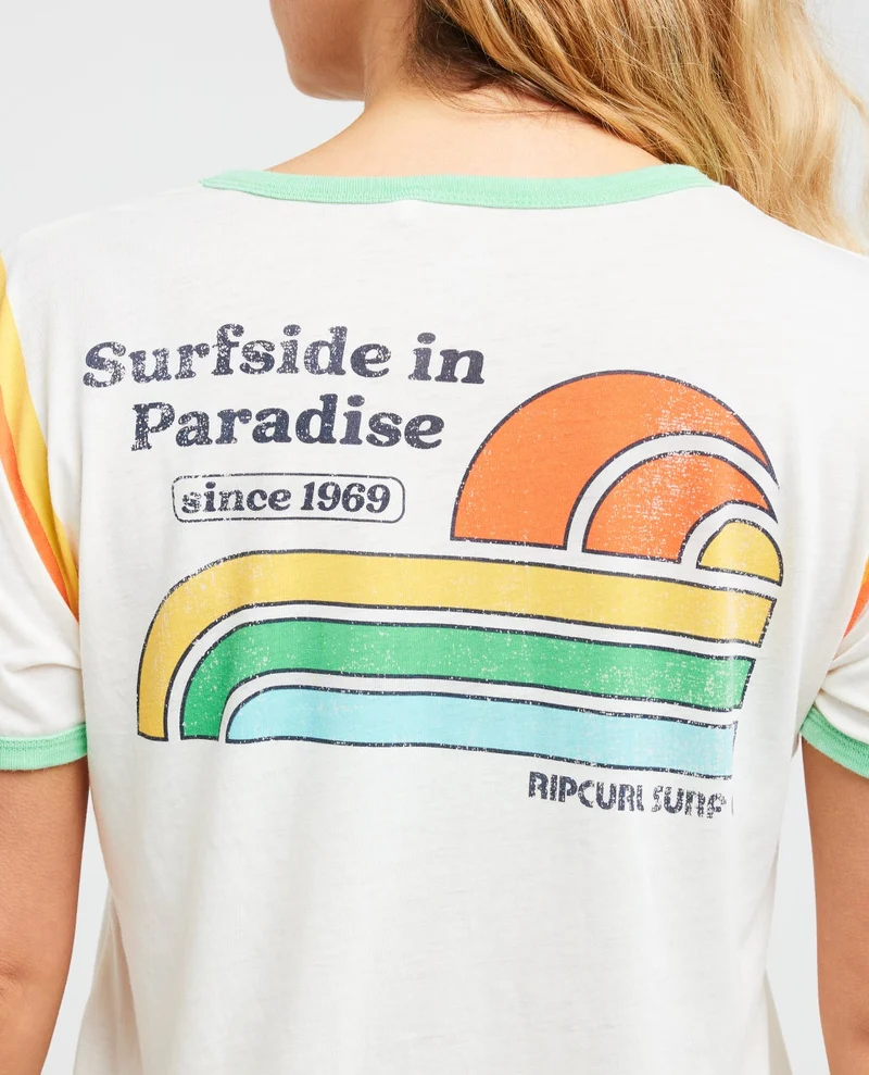 Surf Side Ringer Tee