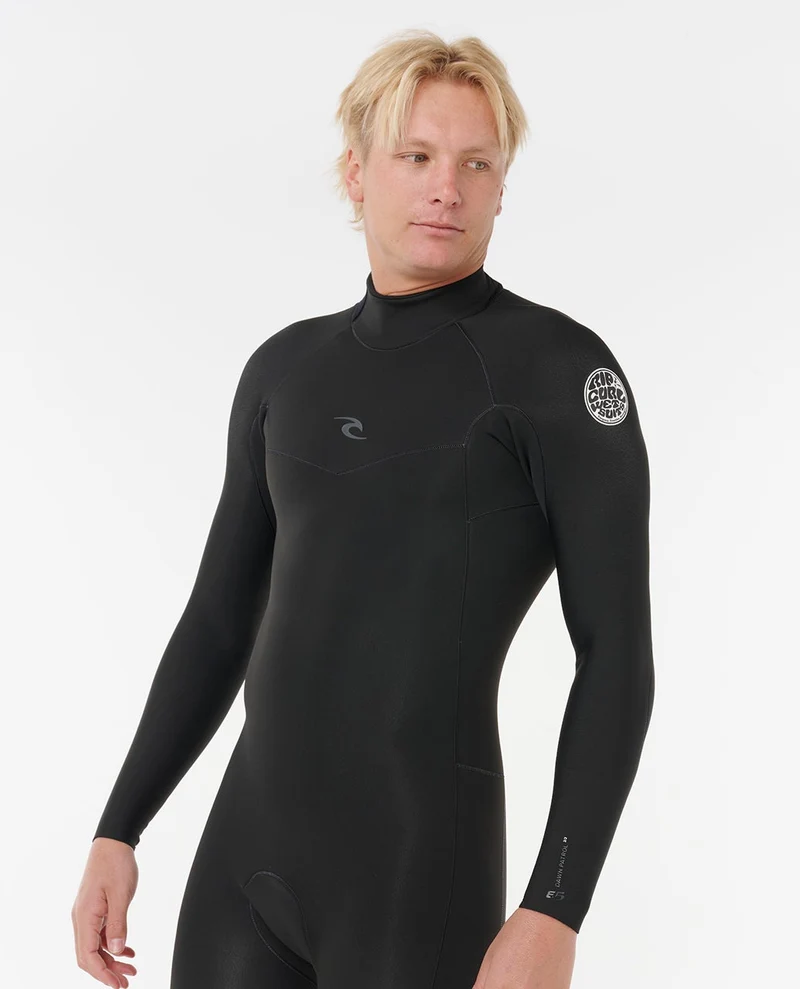 Mens Dawn Patrol Long Sleeve Back Zip Springsuit