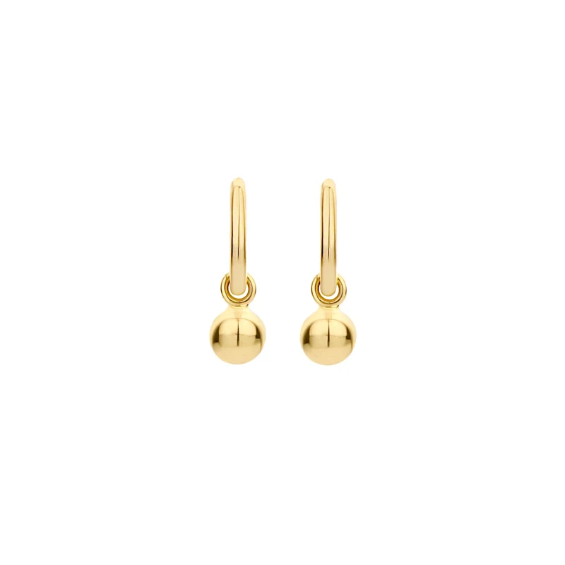 Blush 14 Karaat Gouden Oorbedels 9062YGO