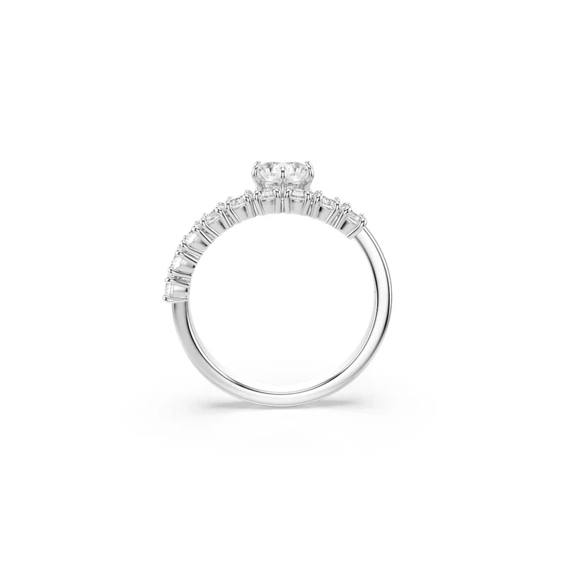 Swarovski Bague Matrix Crash argentée 5753573