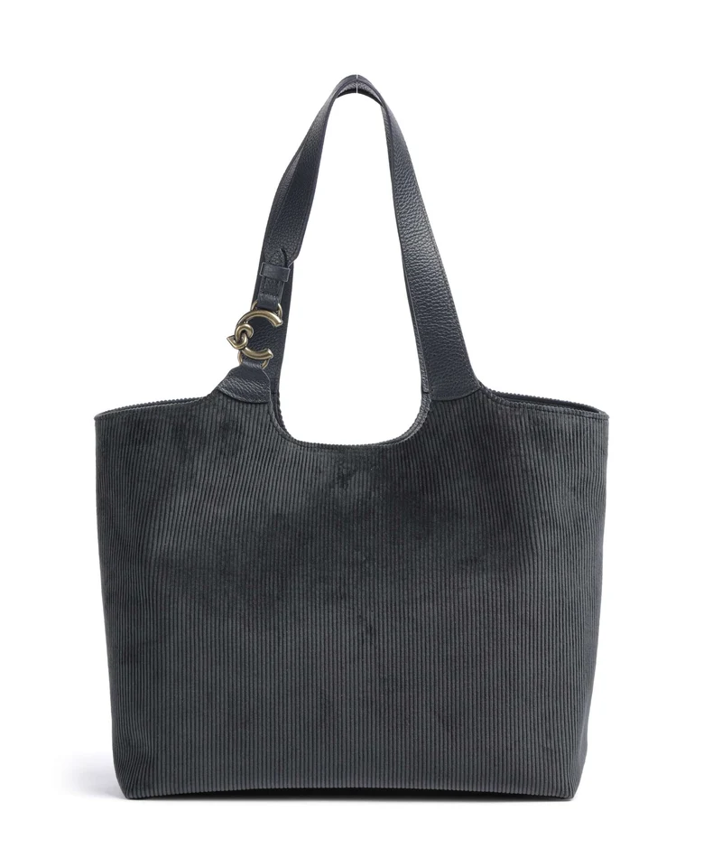 Coccinelle C-Easy Corduroy Cabas midnight blue