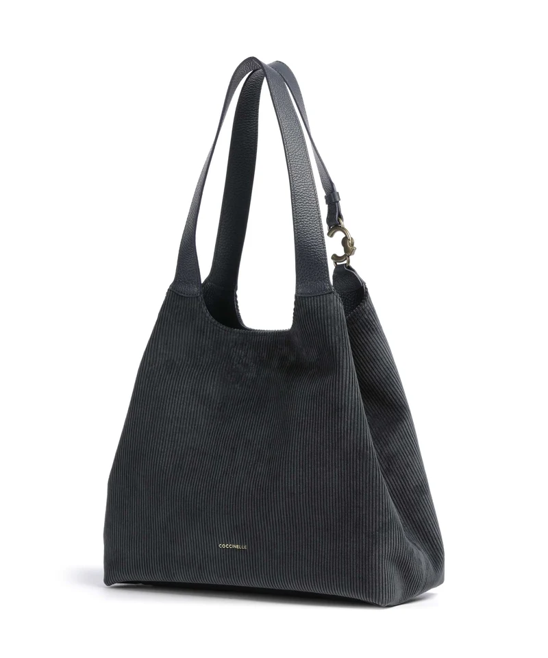 Coccinelle C-Easy Corduroy Cabas midnight blue