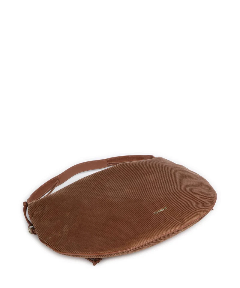 Coccinelle Thess Corduroy Sac fourre-tout cognac