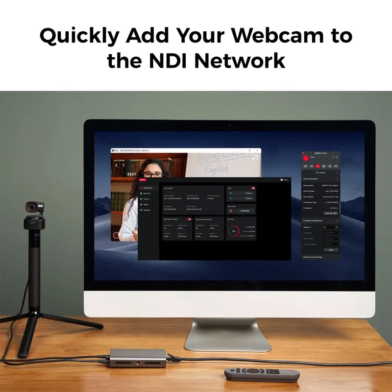 Adaptateur UVC à NDI