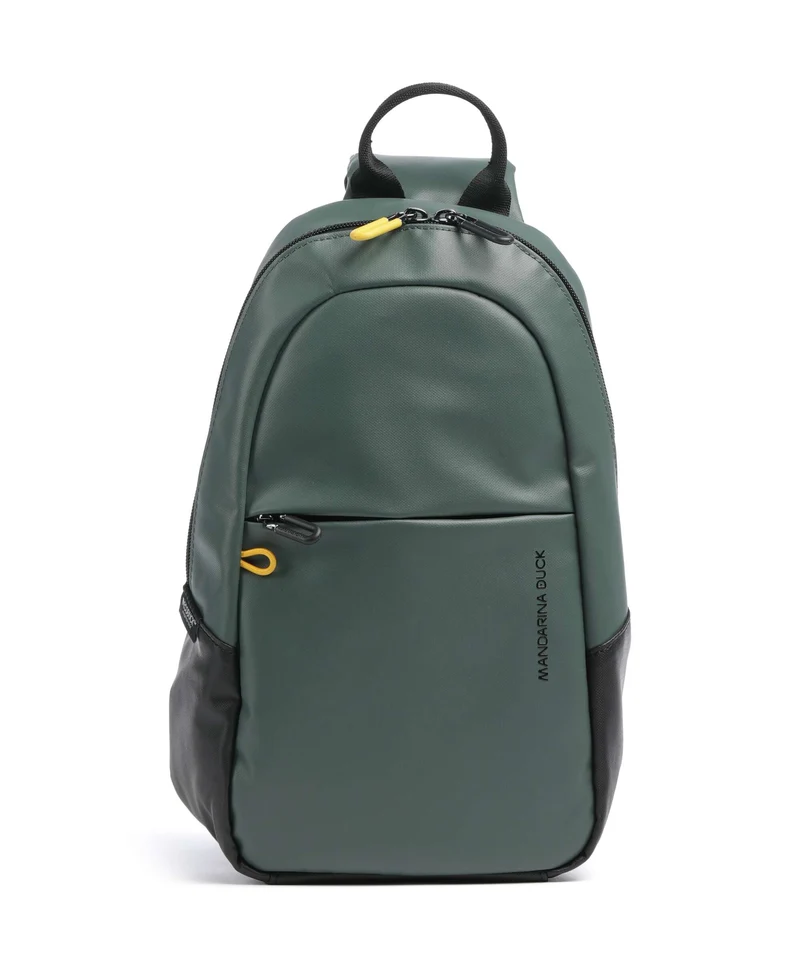 Mandarina Duck Coated Sac sling deep green