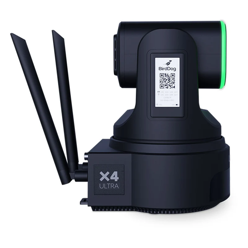 Caméra PTZ X4 Ultra 4K NDI HX3 (Noir)