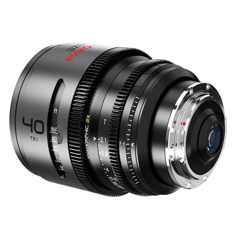 Pavo 40mm T2.1 2X Anamorphique PL/EF (Revêtement Neutre)