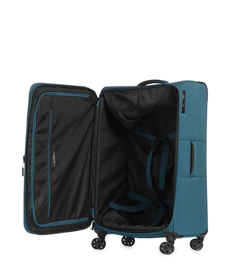 Travelite Kick Off Valise 4 roues petrol