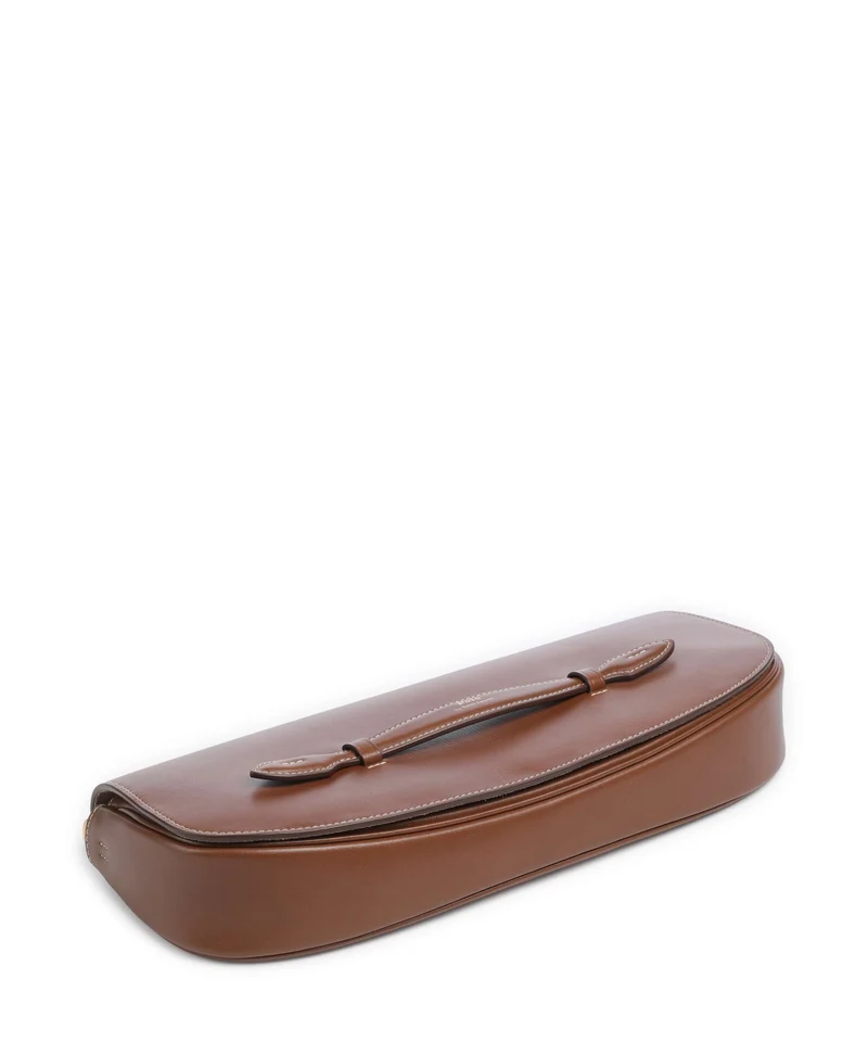 Polo Ralph Lauren Bellport Large Pochette cuoio