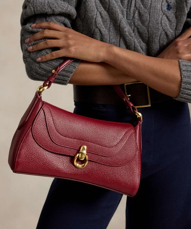 Polo Ralph Lauren Blaze Small Sac porté épaule currant
