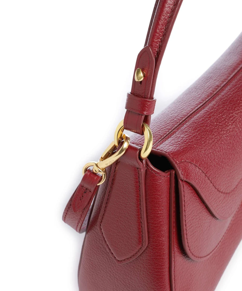 Polo Ralph Lauren Blaze Small Sac porté épaule currant