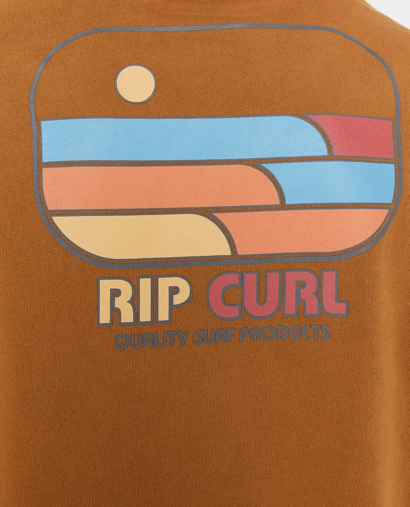 Surf Revival Line Up Hood Fleece