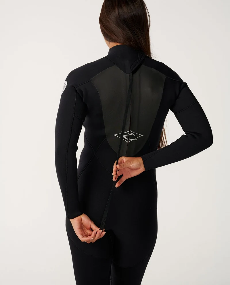 Womens Trad Back Zip 3/2 Wetsuit