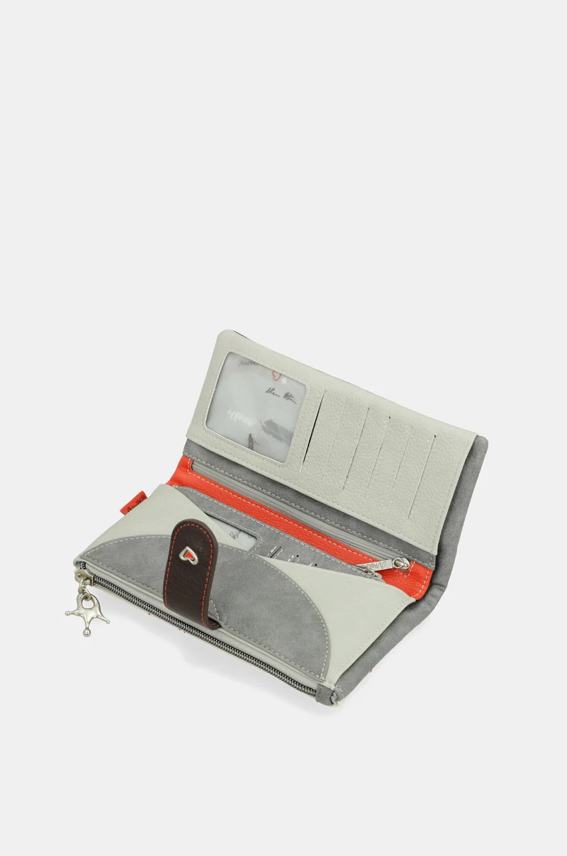 Grand portefeuille souple RFID Alma
