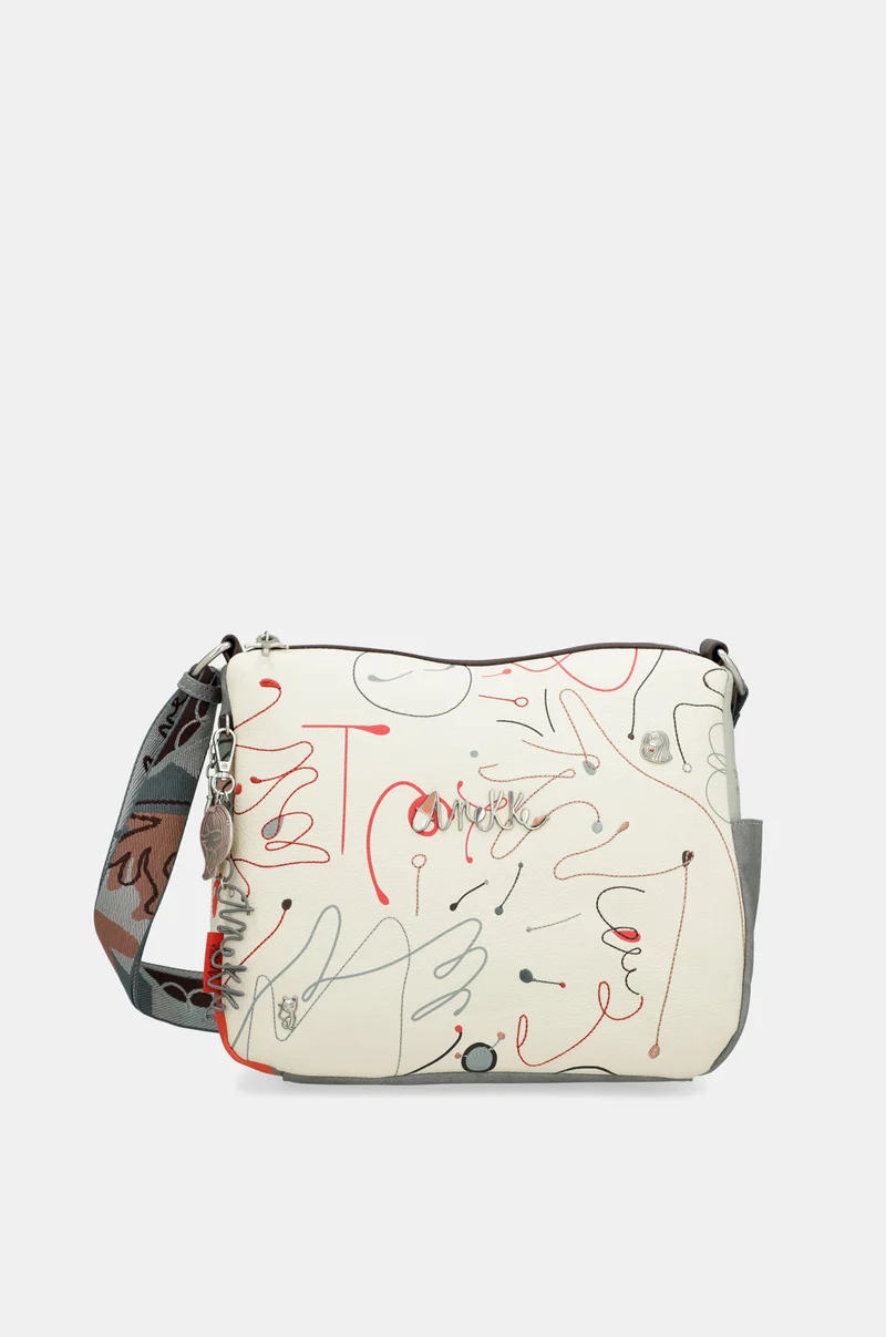 Sac bandoulière zippé Alma