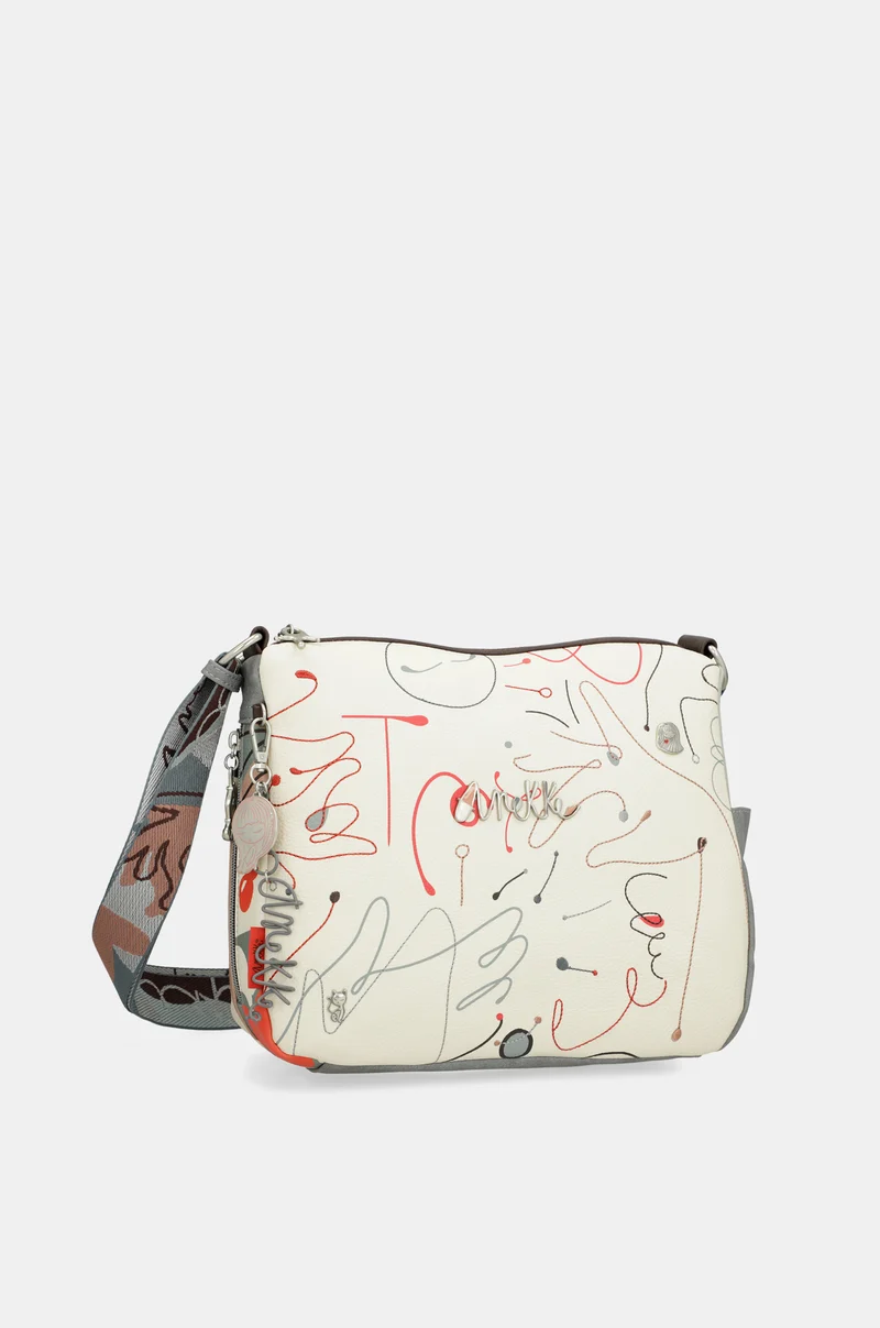 Sac bandoulière zippé Alma