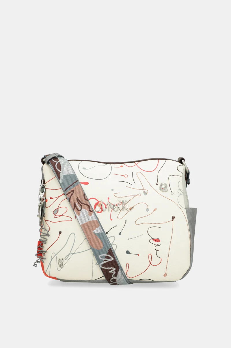 Sac bandoulière zippé Alma