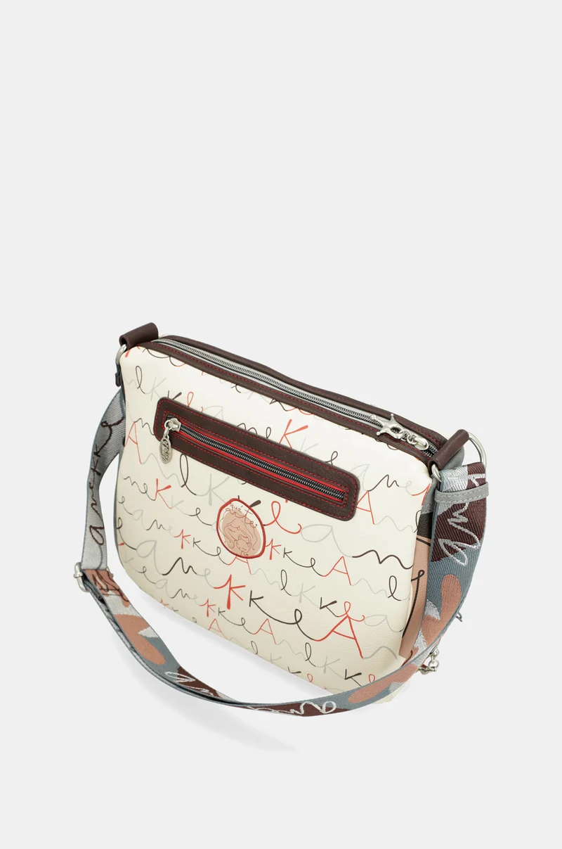 Sac bandoulière zippé Alma