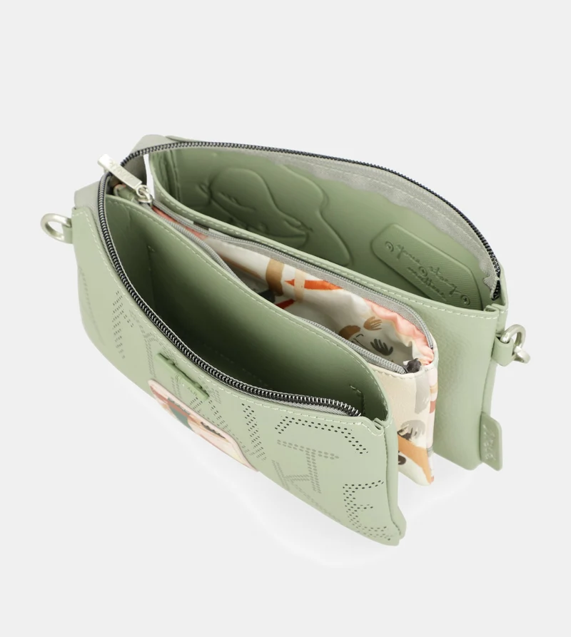 Petit sac bandoulière 3 compartiments Alma