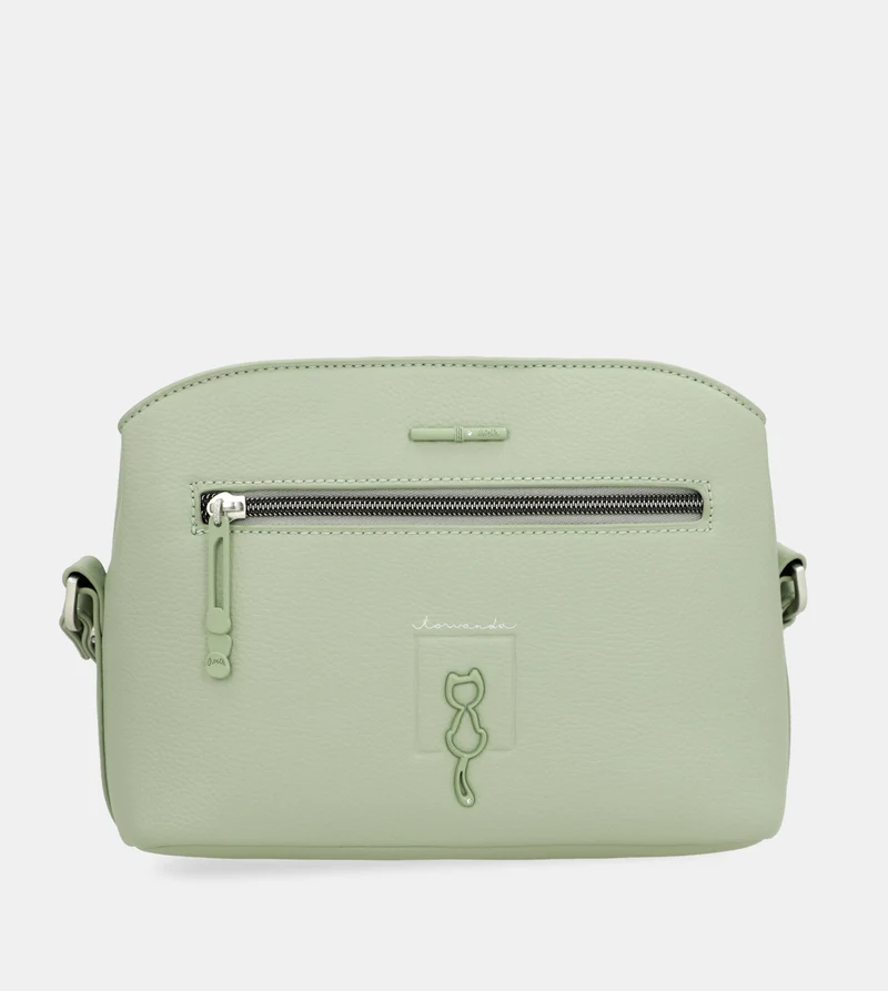 Sac bandoulière Alma moyen 3 compartiments