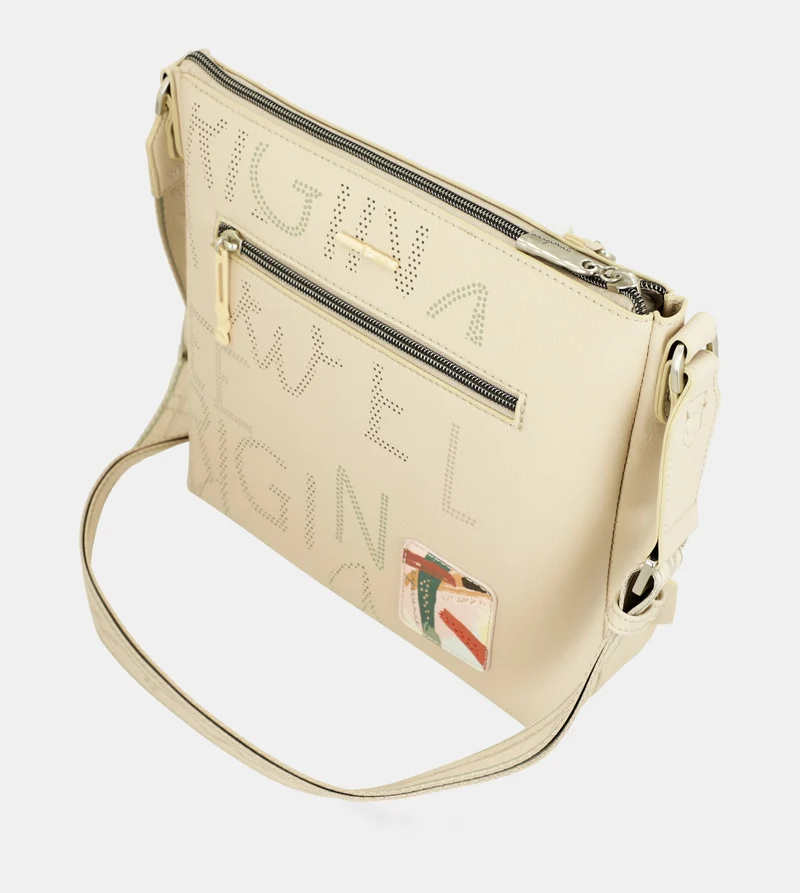 Sac bandoulière Alma avec poche avant