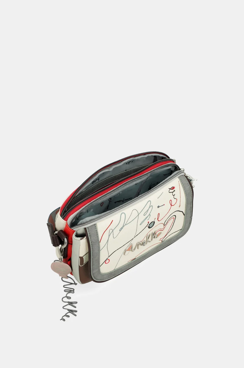 Sac bandoulière à rabat ovale Alma
