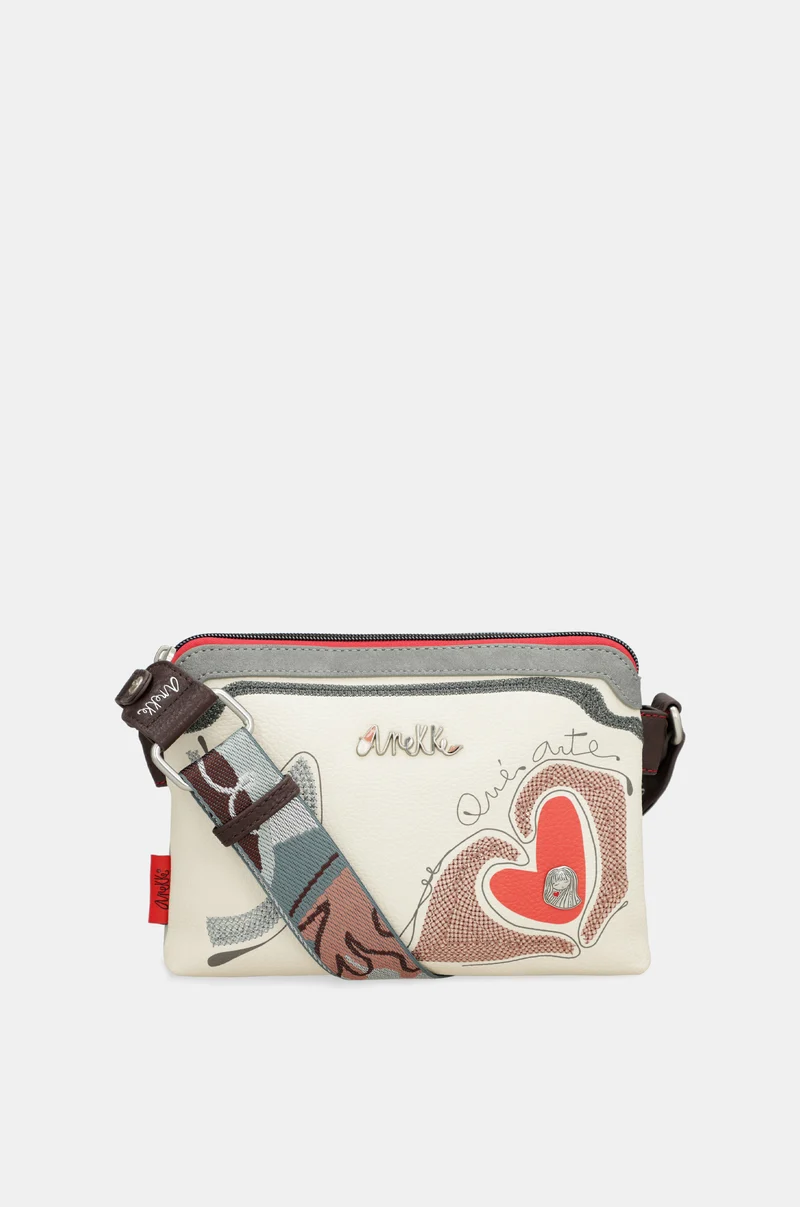 Sac porté épaule Alma à double compartiment