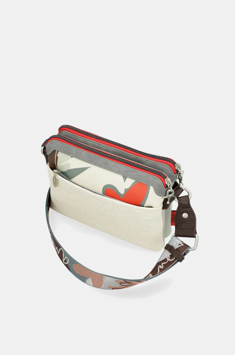 Sac porté épaule Alma à double compartiment
