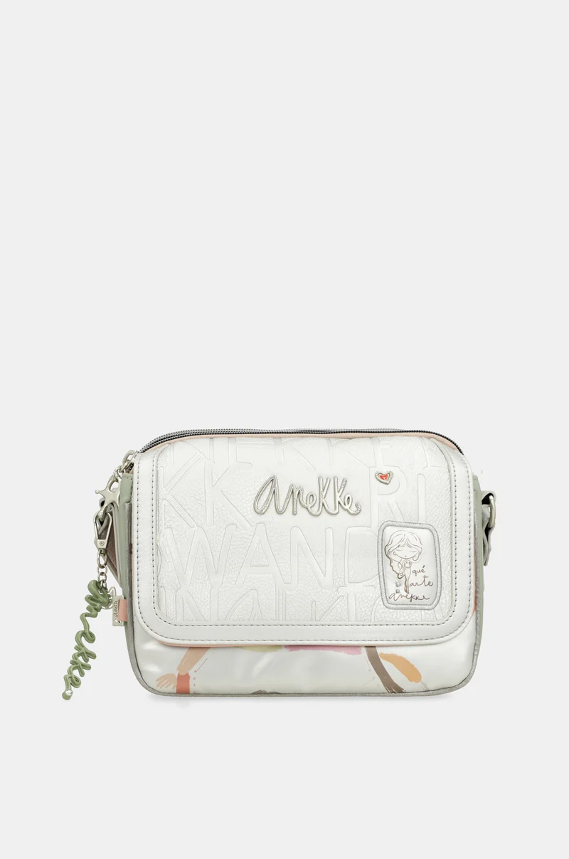 Sac bandoulière à rabat ovale Alma