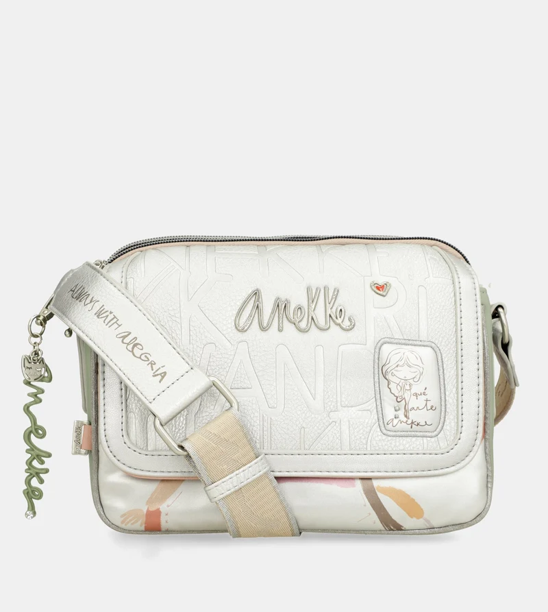 Sac bandoulière à rabat ovale Alma