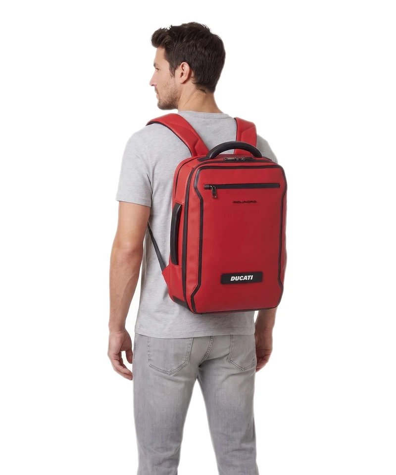 Piquadro Ducati C2OWD 35 Sac à dos red