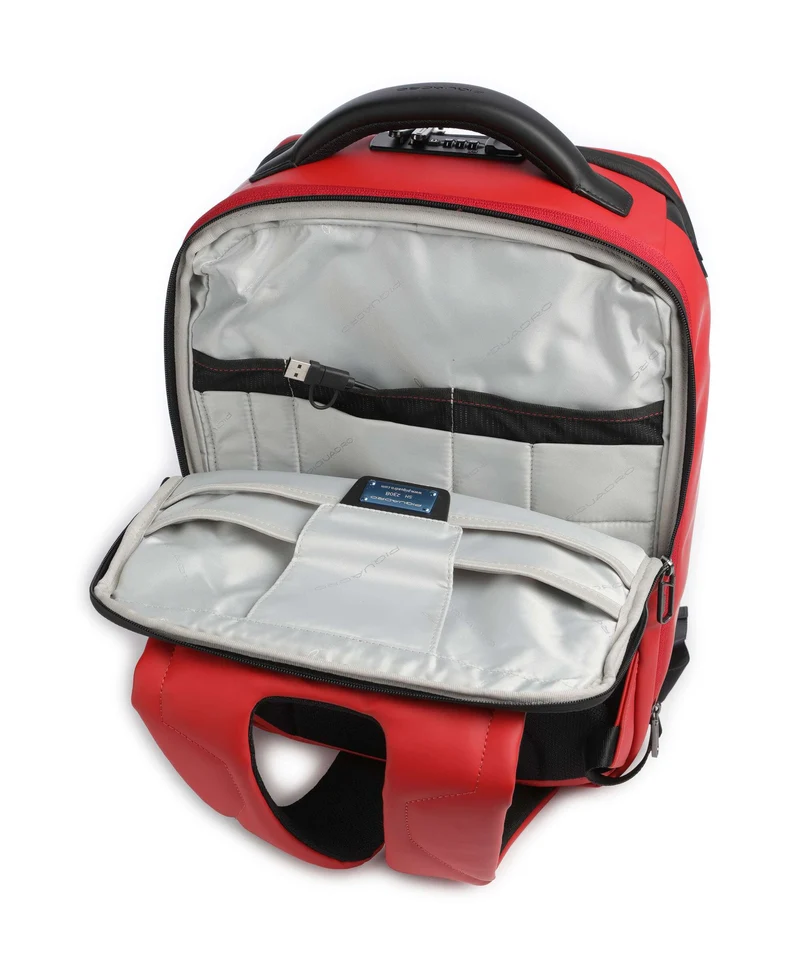 Piquadro Ducati C2OWD 30 Sac à dos red