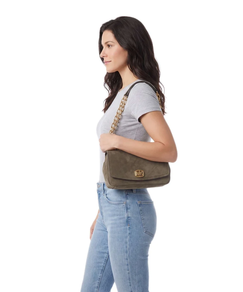 Michael Kors Bryant Small Sac porté épaule loden