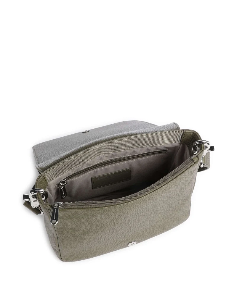 Mandarina Duck Mellow Leather Sac bandoulière winter olive