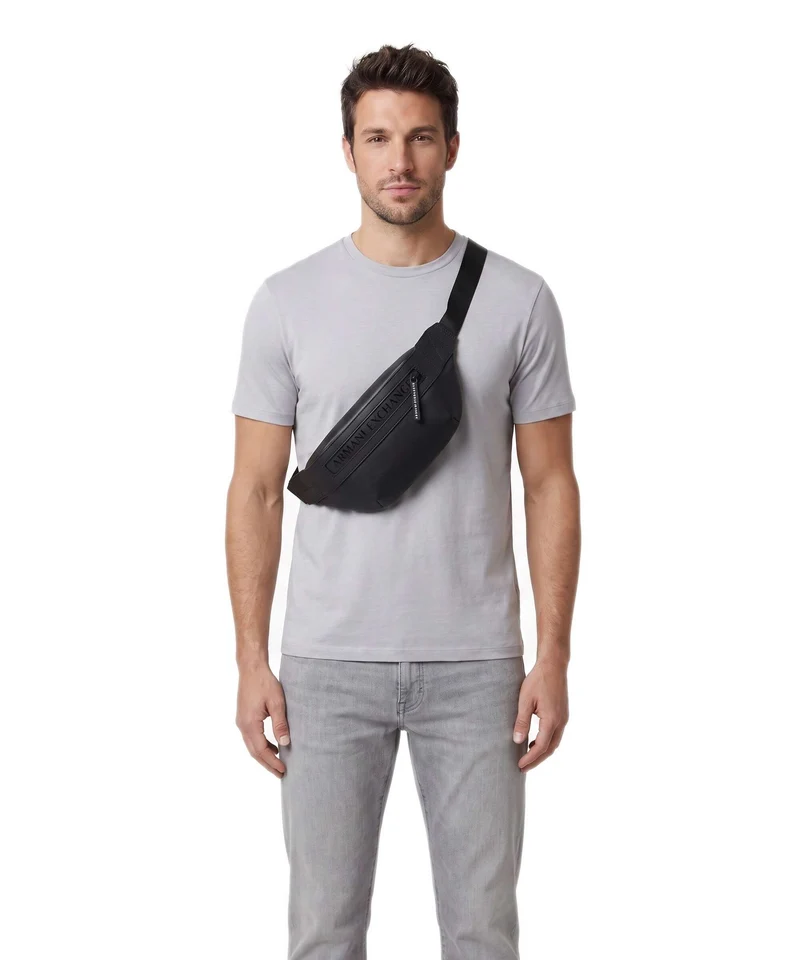 Armani Exchange Angel Sac banane black