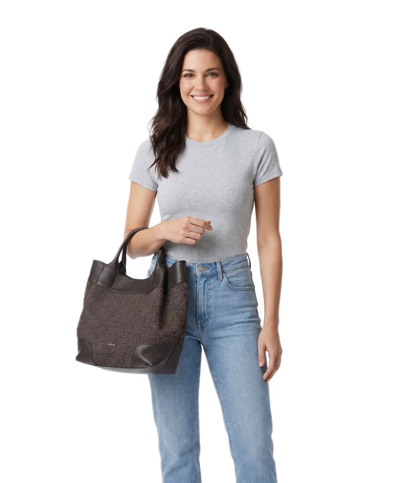 Abro Boucle´ Essential Medium Sac à main dark brown