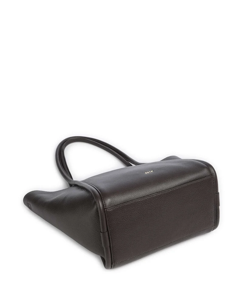 Abro Agave Willow Small Cabas dark brown