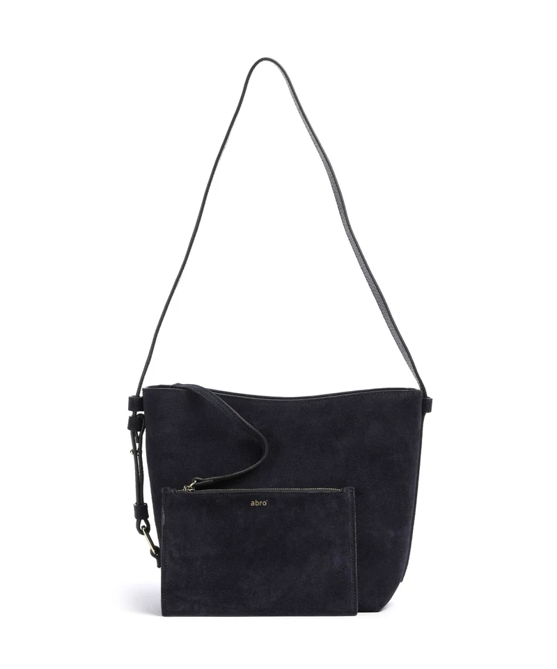 Abro Suede Cosmo Sac fourre-tout navy