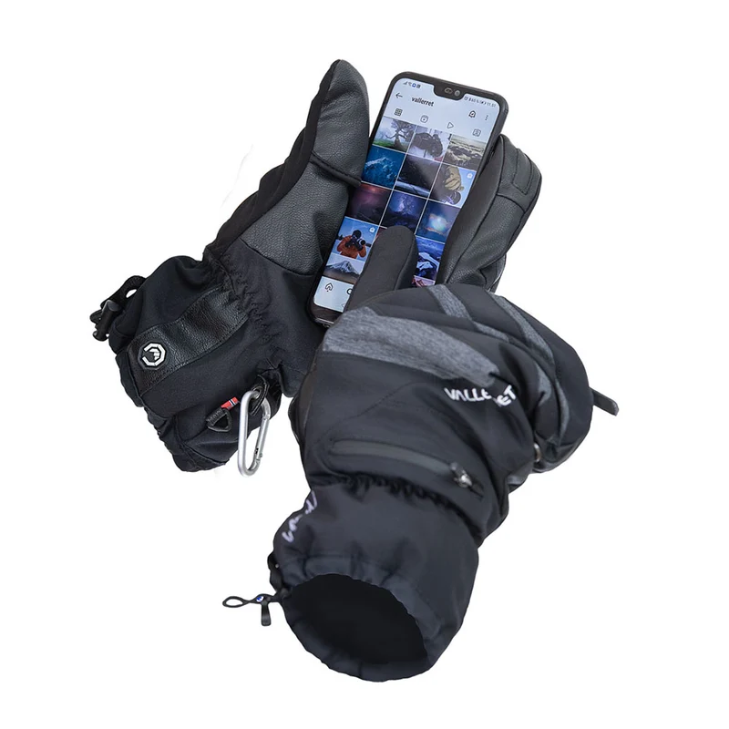 Gants / Mitaines Skadi LRS Zipper (Noir, XL)