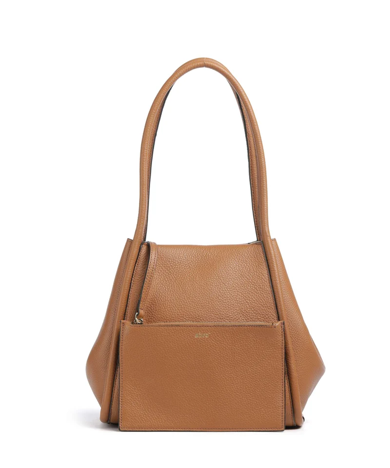 Abro Agave Willow Small Cabas cuoio