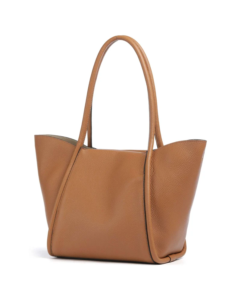 Abro Agave Willow Small Cabas cuoio