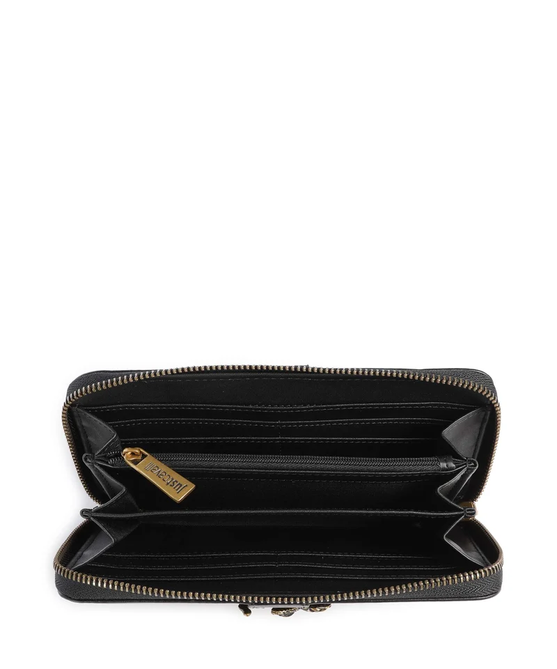 Just Cavalli Iconic Snakes Portefeuille black