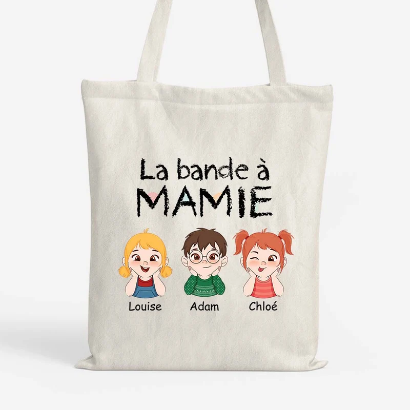 La Bande À Mamie Simple - Tote Bag Personnalisé