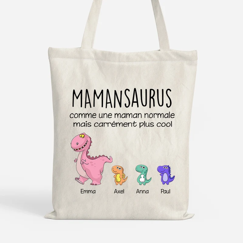 Mamansarus - Cadeau Personnalisé | Tote Bag Pour Maman