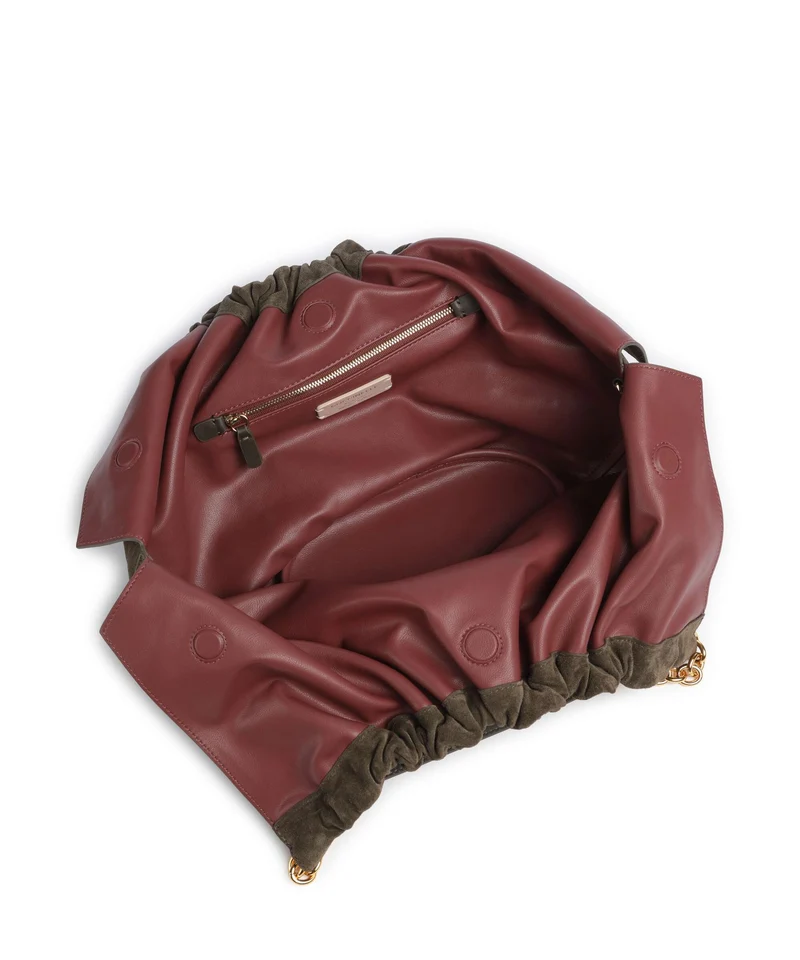 Coccinelle Smash Suede Sac fourre-tout fango
