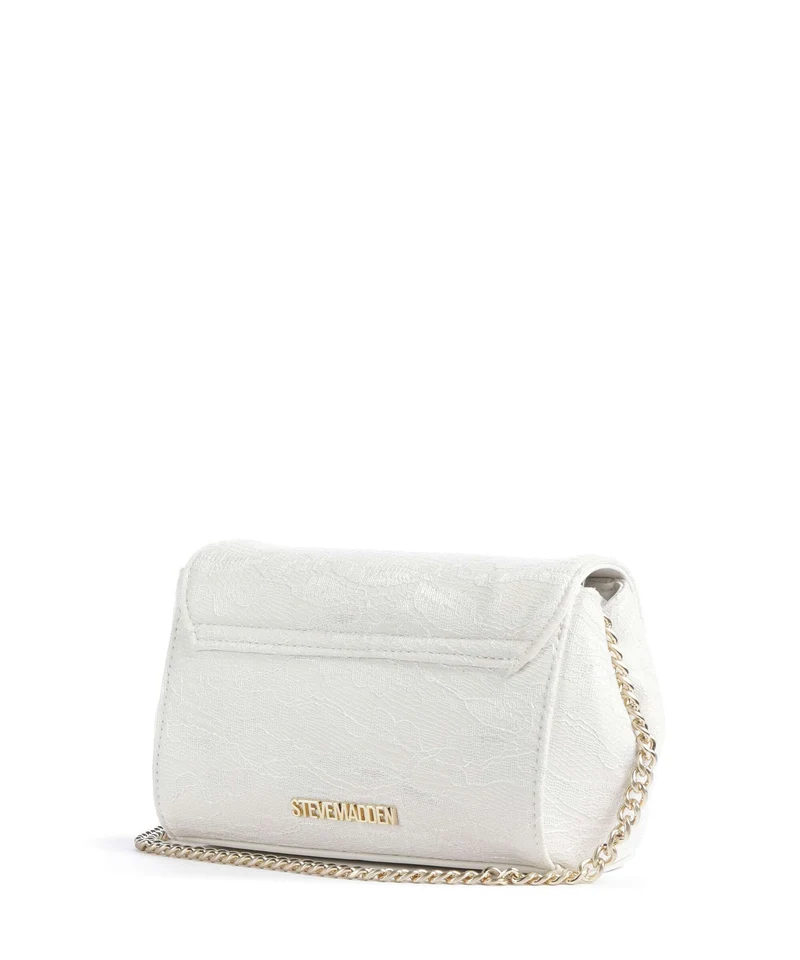 Steve Madden BNYLAH Sac bandoulière white/gold