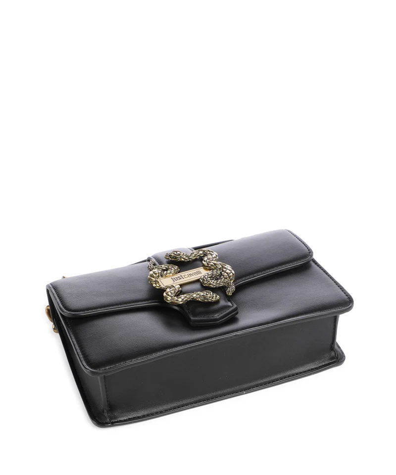 Just Cavalli Iconic Snakes Sac porté épaule black