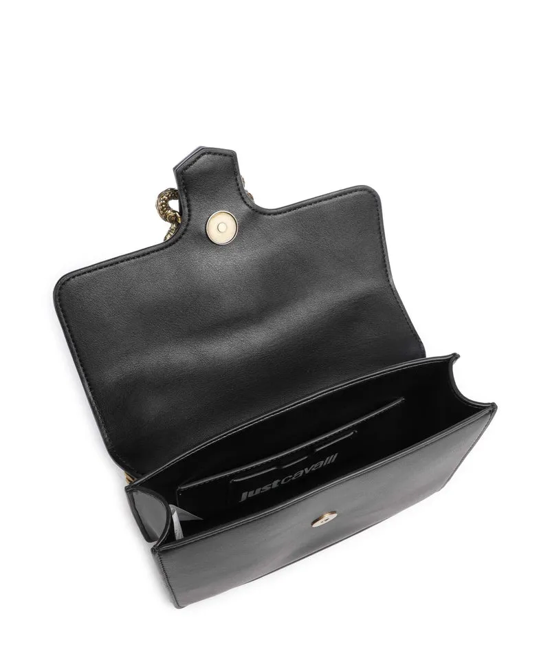 Just Cavalli Iconic Snakes Sac porté épaule black