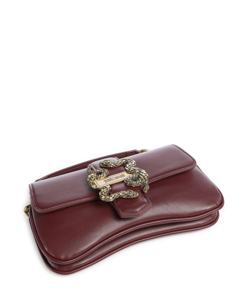Just Cavalli Iconic Snakes Sac bandoulière cordovan