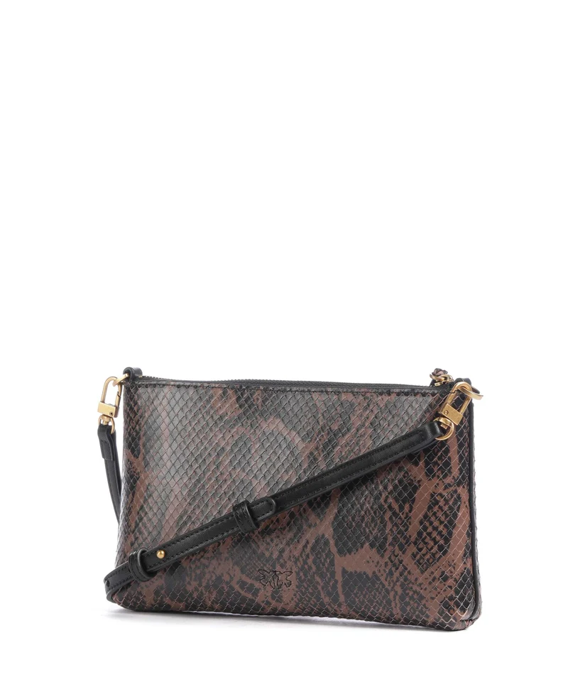 Pinko Flat Mini Sac bandoulière roccia/marrone/antique gold